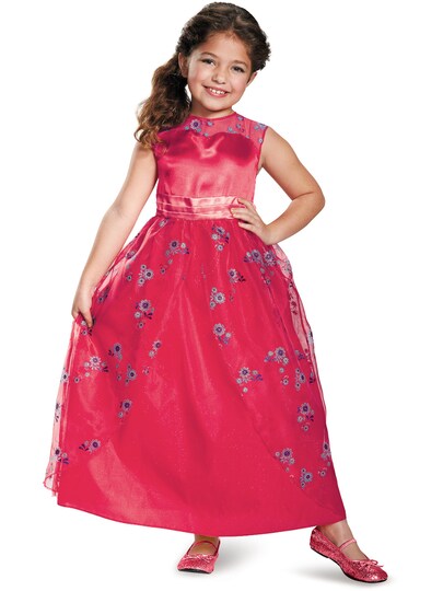 Child's Girls Disney Princess Elena Of Avalor Ball Gown Dress Costume, Size: XS | Michaels Child's Girls Disney Princess Elena Of Avalor Ball Gown Dress Costume, Size: XS | Michaels